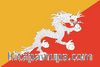 Bhutan Bayrağı (70x105)