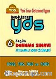 İngilizce YDS 6 Özgün Deneme Sınavı Açıklamalı Soru Çözümleri