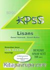 2014 KPSS Lisans Deneme Sınav Seti 10 Adet