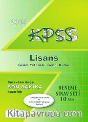 2014 KPSS Lisans Deneme Sınav Seti 10 Adet