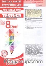 8. Sınıf İnkılap Tarihi ve Atatürkçülük Test Çek-Kopar-Çöz