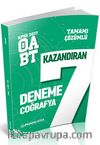 2017 ÖABT Coğrafya Öğretmenliği Tamamı Çözümlü 7 Deneme 