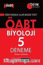 2014 KPSS ÖABT Biyoloji Tamamı Çözümlü 5 Deneme