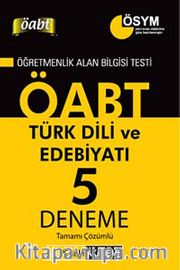 2014 KPSS ÖABT Türk Dili ve Edebiyatı Tamamı Çözümlü 5 Deneme