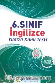 6. Sınıf İngilizce Yıldızlı Konu Testi (20 Test 40 Sayfa)