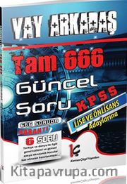 KPSS Lise ve Önlisans Adaylarına Tam 666 Güncel Soru