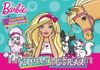 Barbie Hayvan Dostlarım Çıkartmalı Boyama Kitabı