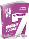 2017 ÖABT Türkçe Öğretmenliği Tamamı Çözümlü 7 Deneme