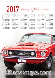2017 Takvimli Poster - Arabalar Mustang