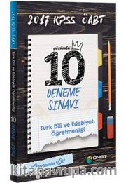 2017 ÖABT Türk Dili Edebiyatı Öğretmenliği Çözümlü 10 Deneme Sınavı 