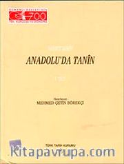 Anadolu'da Tanin Cilt 1
