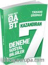 2017 ÖABT Sosyal Bilgiler Öğretmenliği Tamamı Çözümlü 7 Deneme 