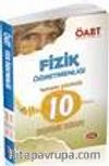 2017 ÖABT Fizik Öğretmenliği Çözümlü 10 Deneme Sınavı 