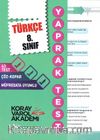 8. Sınıf Türkçe Yaprak Testi