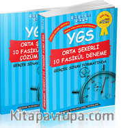 YGS Orta Şekerli 10 Fasikül Deneme Çözüm Kitabı Hediyeli  