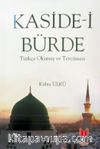 Kaside-i Bürde Türkçe Okunuş ve Tercümesi