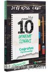 2017 ÖABT Coğrafya Öğretmenliği Çözümlü 10 Deneme Sınavı 