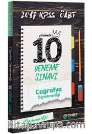 2017 ÖABT Coğrafya Öğretmenliği Çözümlü 10 Deneme Sınavı 