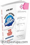 2017 KPSS Genel Yetenek Matematik Çek Kopar 72 Yaprak Test