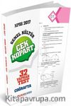 2017 KPSS Genel Kültür Coğrafya Çek Kopar 32 Yaprak Test