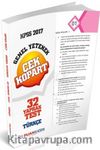 2017 KPSS Genel Yetenek Türkçe Çek Kopar 32 Yaprak Test