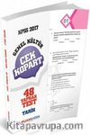 2017 KPSS Genel Kültür Tarih Çek Kopar 48 Yaprak Test