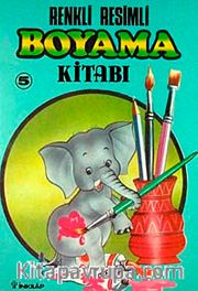 Renkli Resimli Boyama Kitabı-5