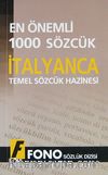 En Önemli 1000 Sözcük İtalyanca & Temel Sözcük Hazinesi