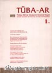 TÜBA-AR 1 Türkiye Bilimler Akademisi Arkeoloji Dergisi 1998