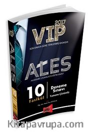 2017 ALES VIP Tamamı Çözümlü 10 Fasikül Deneme Sınavı