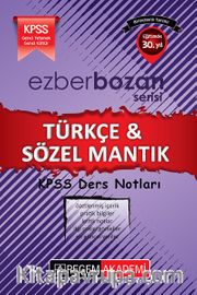2017 KPSS Ezberbozan Türkçe-Sözel Mantık Ders Notları