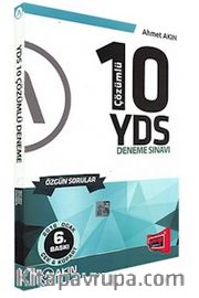YDS Özgün Çözümlü 10 Deneme Sınavı