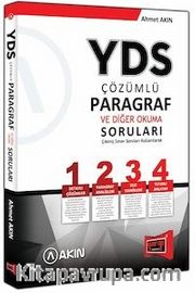 YDS Çözümlü Paragraf ve Diğer Okuma Soruları