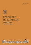 Karadeniz İncelemeleri Dergisi Sayı:21 Güz 2016