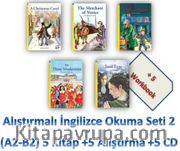 Alıştırmalı İngilizce Okuma Seti 2 (A2-B2) 5 Kitap +5 Alıştırma +5 CD