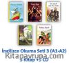 İngilizce Okuma Seti 3 (A1-A2) 5 Kitap +5 CD 