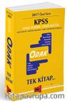 2017 KPSS Odak Genel Yetenek Genel Kültür Tek Kitap Konu Özetli - Analitik Anlatımlı - Soru Çözümleme Teknikleri