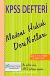 2014 KPSS Defteri Medeni Hukuk Ders Notları