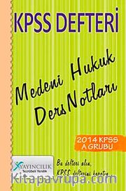 2014 KPSS Defteri Medeni Hukuk Ders Notları