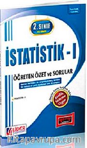 AÖF 2. Sınıf  Güz Dönemi 3. Yarıyıl İstatistik -1 Öğreten Özet ve Sorular (Kod:AF-123-ISK)