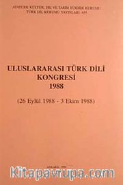 Uluslararası Türk Dili Kongresi 1988 (26 Eylül-3 Ekim 1988)