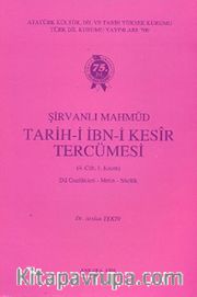 Şirvanlı Mahmud Tarihi İbn-i Kesir Tercümesi 4. Cilt 1. Kısım