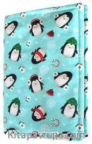 Kitap Kılıfı - Penguen (M - 31x21cm)