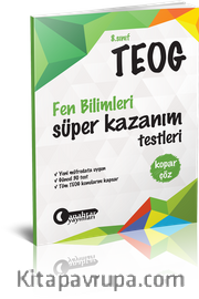 8. Sınıf TEOG Fen Bilimleri Kopar Çöz Süper Kazanım Testleri