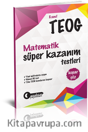 8. Sınıf TEOG Matematik Kopar Çöz Süper Kazanım Testleri