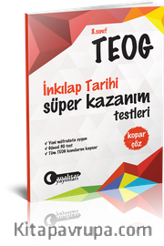 8. Sınıf TEOG İnkılap Tarihi Kopar Çöz Süper Kazanım Testleri
