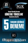 2017 Sosyal Güvenlik Kurumu Görevde Yükselme Sınavlarına Hazırlık Tamamı Çözümlü 5 Deneme