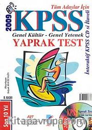 2009 KPSS Yaprak Test Tüm Adayları İçin Genel Kültür - Genel Yetenek