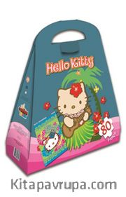 Hello Kitty Çantalı Yap Boz 80 Parça Puzzle (Kod: 40614)