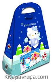 Hello Kitty Çantalı Yap Boz Kış 48 Parça Puzzle (Kod:40615)
